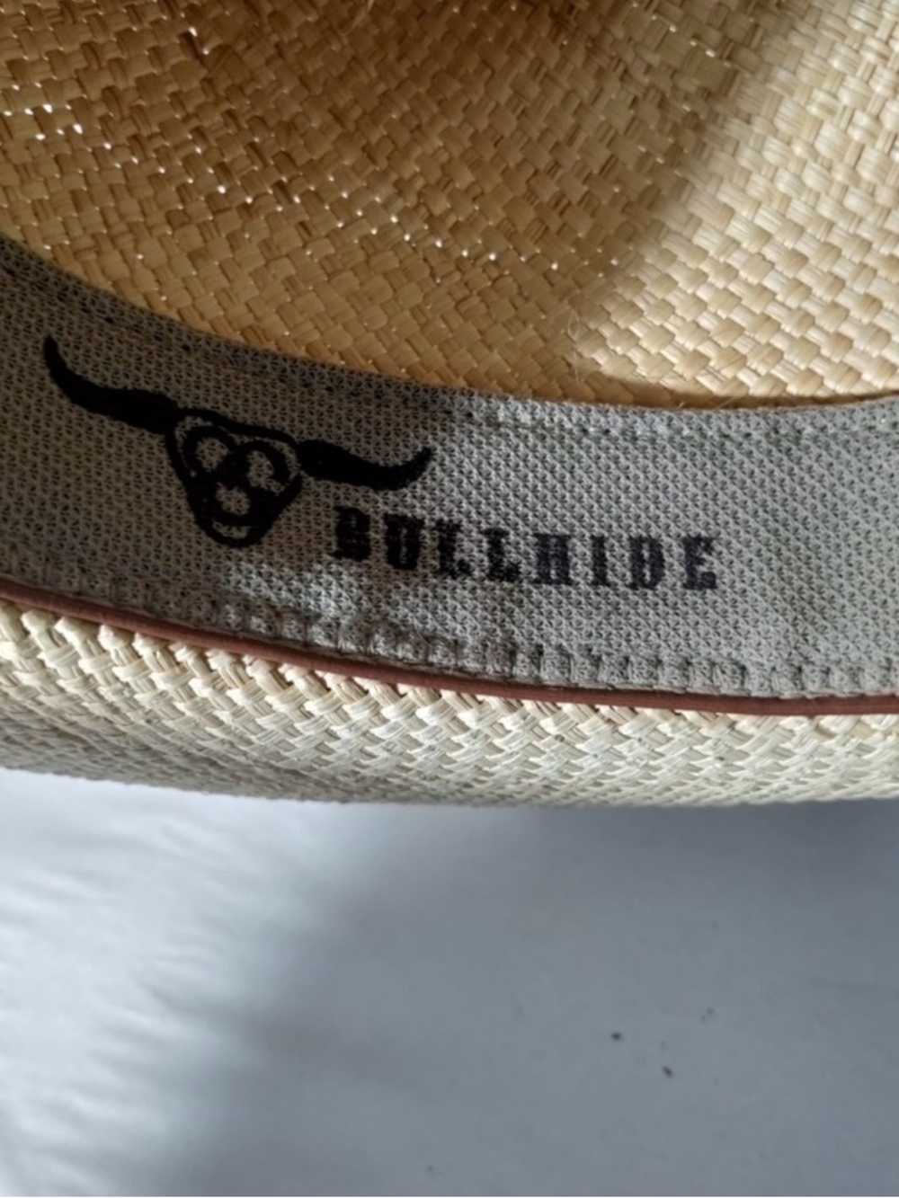 BullHide Straw Western Cowboy/Girl Hat size small - Picture 11 of 11